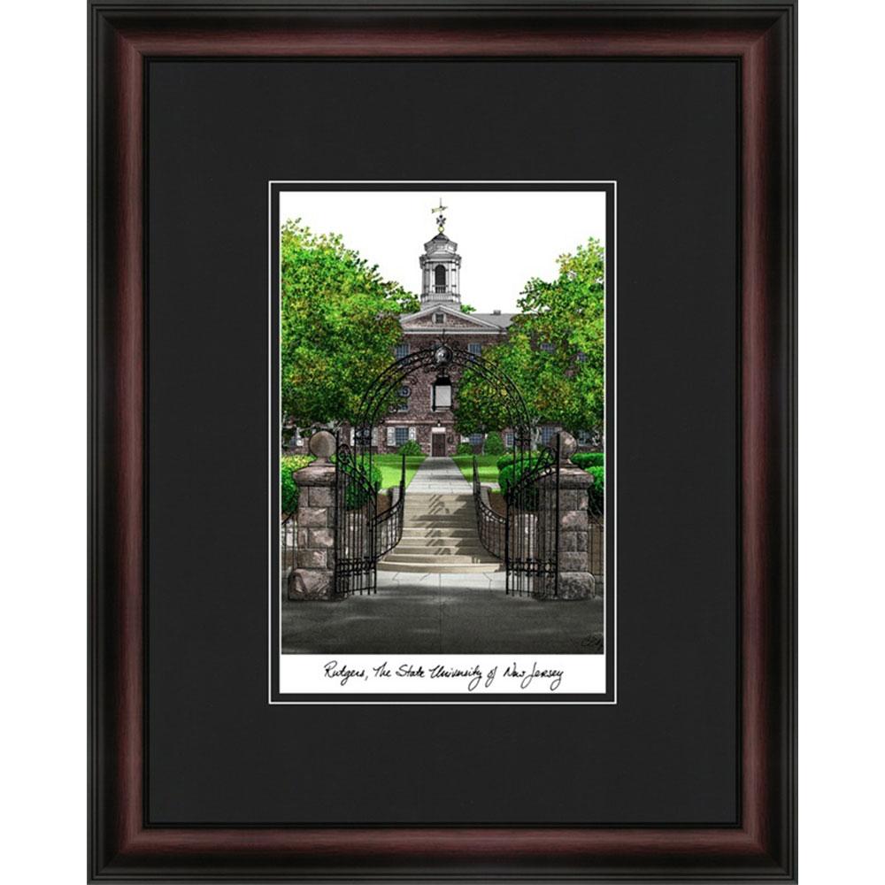 Rutgers University "academic" Framed Lithograph