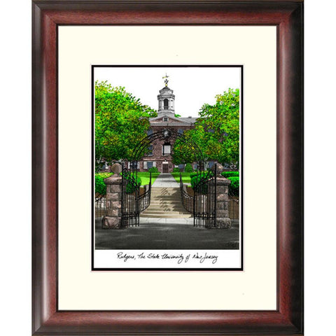 Rutgers University "alumnus" Framed Lithograph