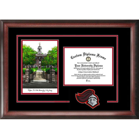 Rutgers "spirit" Graduate Frame With Campus Image