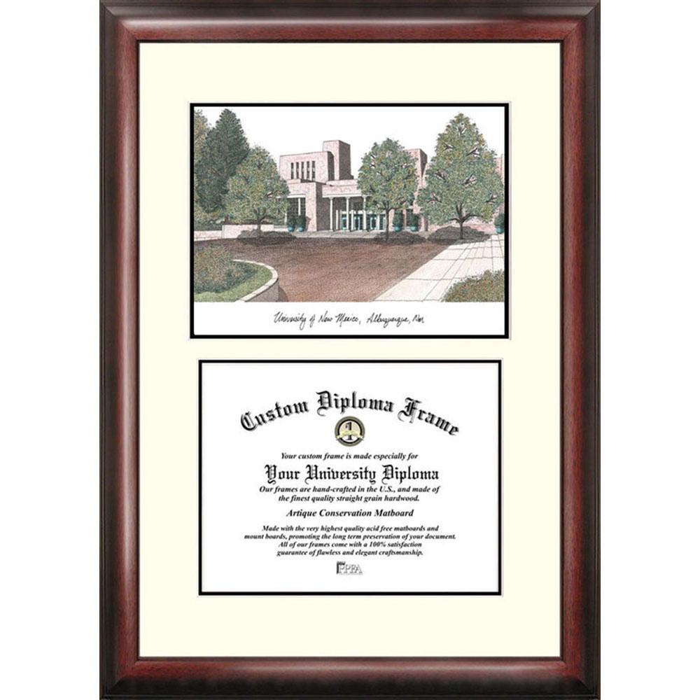 University Of New Mexico "scholar" Diploma Frame