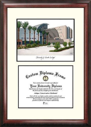 University Of Nevada ,las Vegas Scholar Diploma Frame