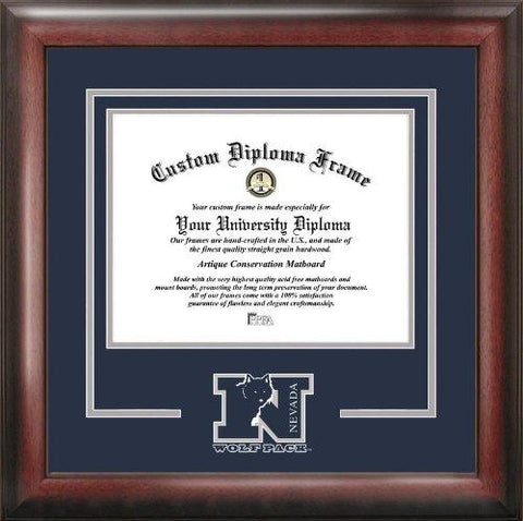 University Of Nevada Spirit Diploma Frame