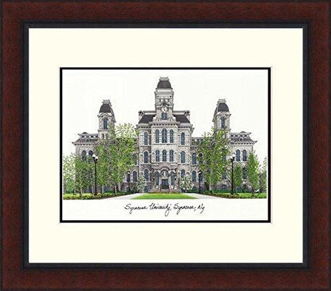 Campusimages Ny999lr Syracuse University Legacy Alumnus Framed Lithograph