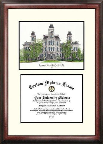 Syracuse University Scholar Diploma Frame