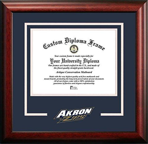 University Of Akron University Zips Spirit Diploma Frame