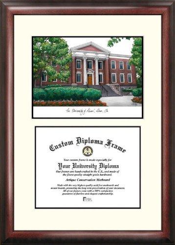 University Of Akron University Zips Scholar Diploma Frame