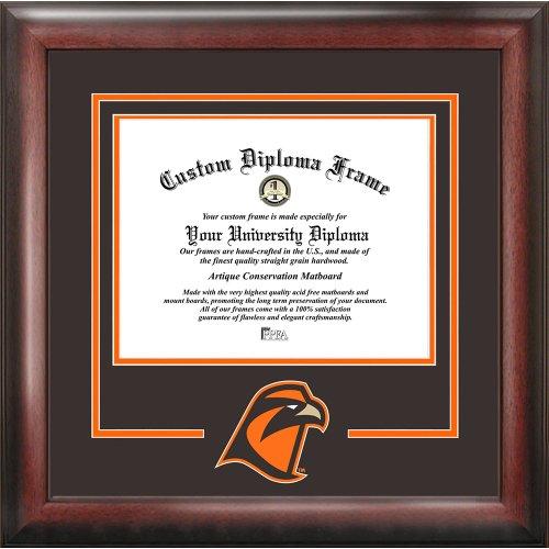 Ncaa Bowling Green Falcons Spirit Diploma Frame, 8.5 X 11 Falcons, Mahogany