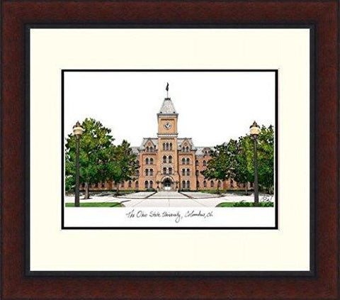 Campusimages Oh987lr Ohio State University Legacy Alumnus Framed Lithograph