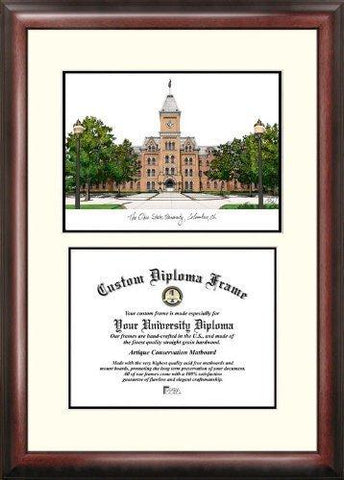Campusimages Oh987lv Ohio State University Legacy Scholar Diploma Frame