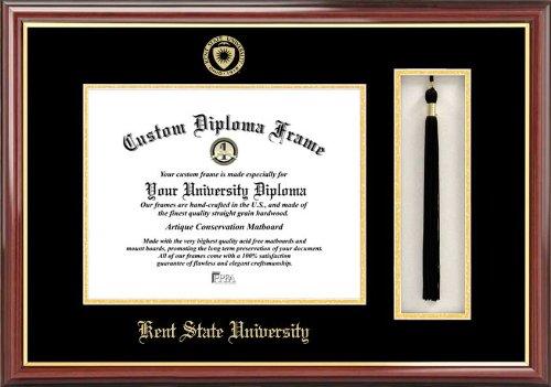 Kent State University Tassel Box And Diploma Frame