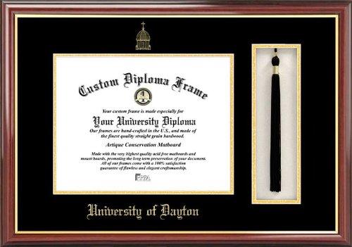 University Of Dayton Tassel Box And Diploma Frame