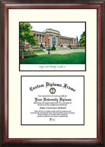 Campusimages Or996lv Oregon State University Legacy Scholar Diploma Frame