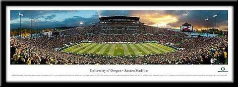 Campus Images Or99712073fpp University Of Oregon Framed Stadium Print