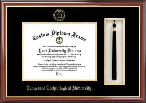 Tennessee Tech University Tassel Box And Diploma Frame