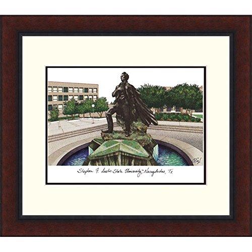 Campusimages Tx945lr Stephen F Austin Legacy Alumnus Framed Lithograph