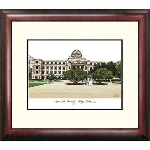 Texas A&m University, College Station Alumnus Framed Lithograph