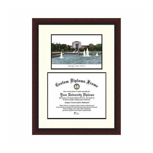 Campusimages Tx954lv University Of Houston Legacy Scholar Diploma Frame