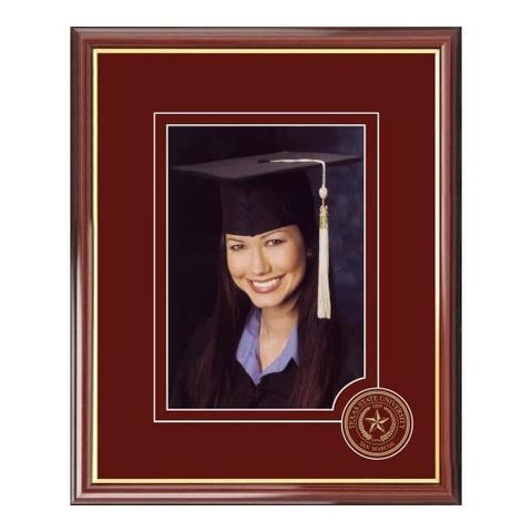 Campus Image Tx956cspf Texas State University 5x7 Graduate Portrait Frame
