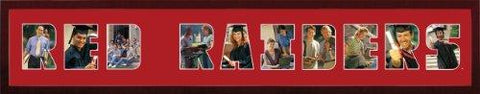 Ncaa Texas Tech Red Raiders Spirit Collage Frame