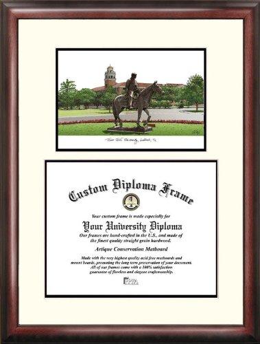 Texas Tech University Scholar Diploma Frame