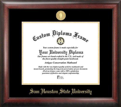 Sam Houston State Gold Embossed Diploma Frame