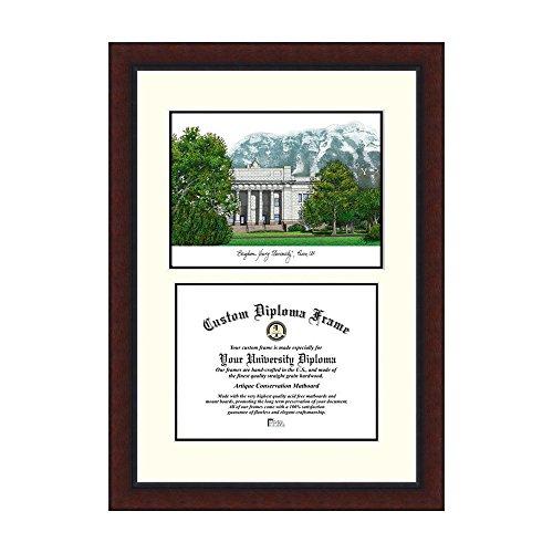 Campus Images Brigham Young University Legacy Scholar Frame