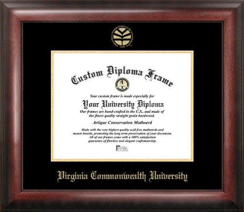 Virginia Commonwealth Universitygold Embossed Diploma Frame