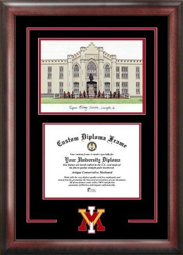 Virginia Military Institute Spirit Graduate Frame With Campus Image