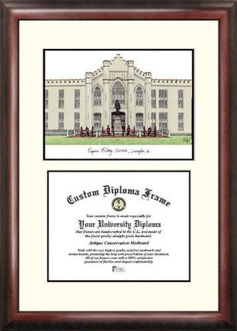 Virginia Military Institute Scholar Diploma Frame