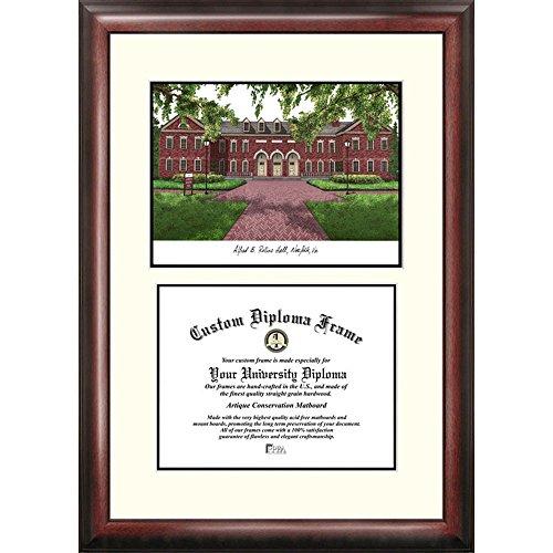 Old Dominion Monarchs Framed Scholar Diploma Frame With Lithograph