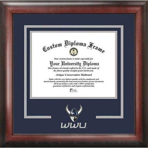 Western Washington University Spirit Diploma Frame Diploma Frame