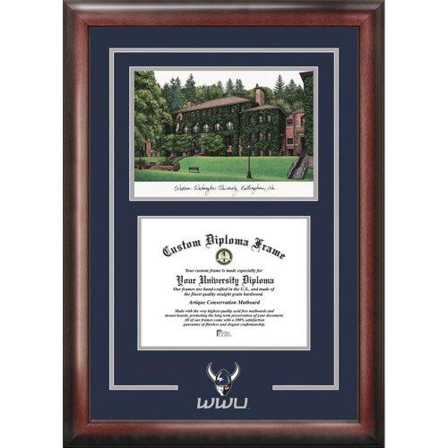 Western Washington University Spirit Graduate Frame With Campus Image