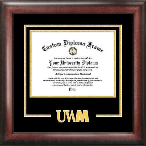 University Of Wisconsin , Milwaukee Spirit Diploma Frame