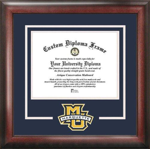 Marquette University Spirit Diploma Frame