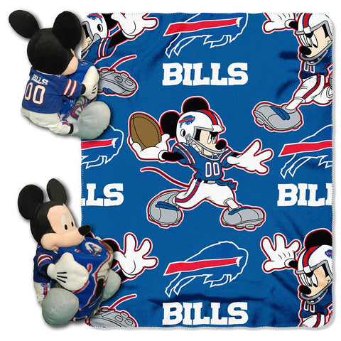 Buffalo Bills NFL Mickey Mouse with Throw Combo