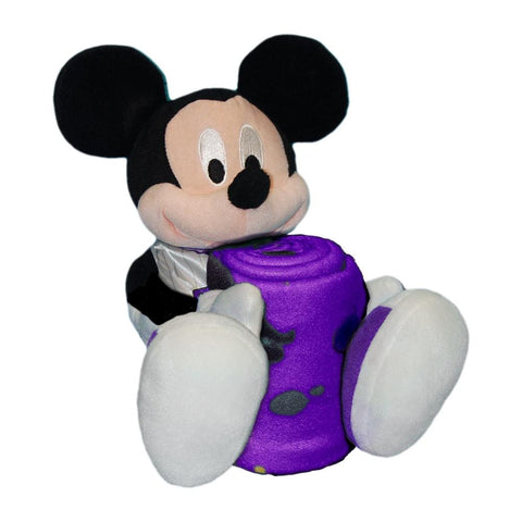 Los Angeles Lakers NBA Mickey Mouse with Throw Combo