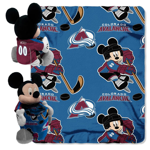 Colorado Avalanche NHL Mickey Mouse with Throw Combo
