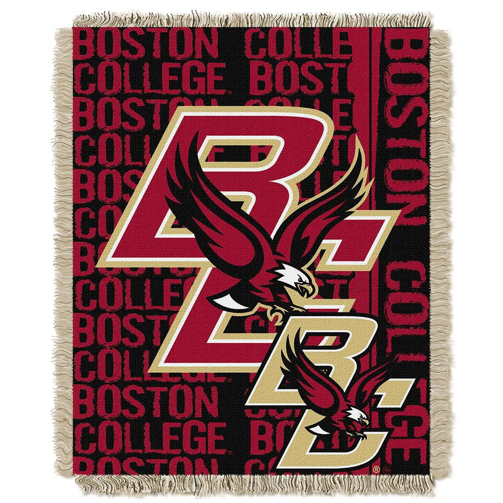 Boston College Eagles Ncaa Triple Woven Jacquard Throw (double Play Series) (48"x60")