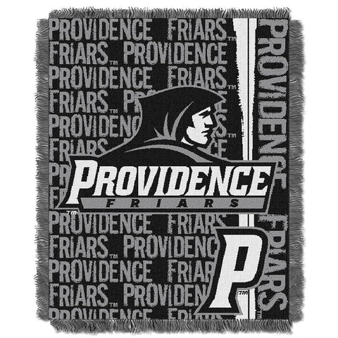 Providence Friars Ncaa Triple Woven Jacquard Throw (double Play Series) (48"x60")