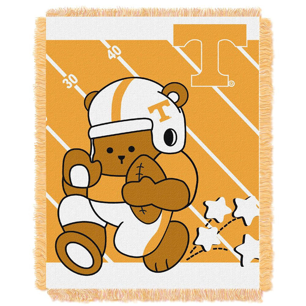 Tennessee Volunteers Ncaa Triple Woven Jacquard Throw (fullback Baby Series) (36"x48")