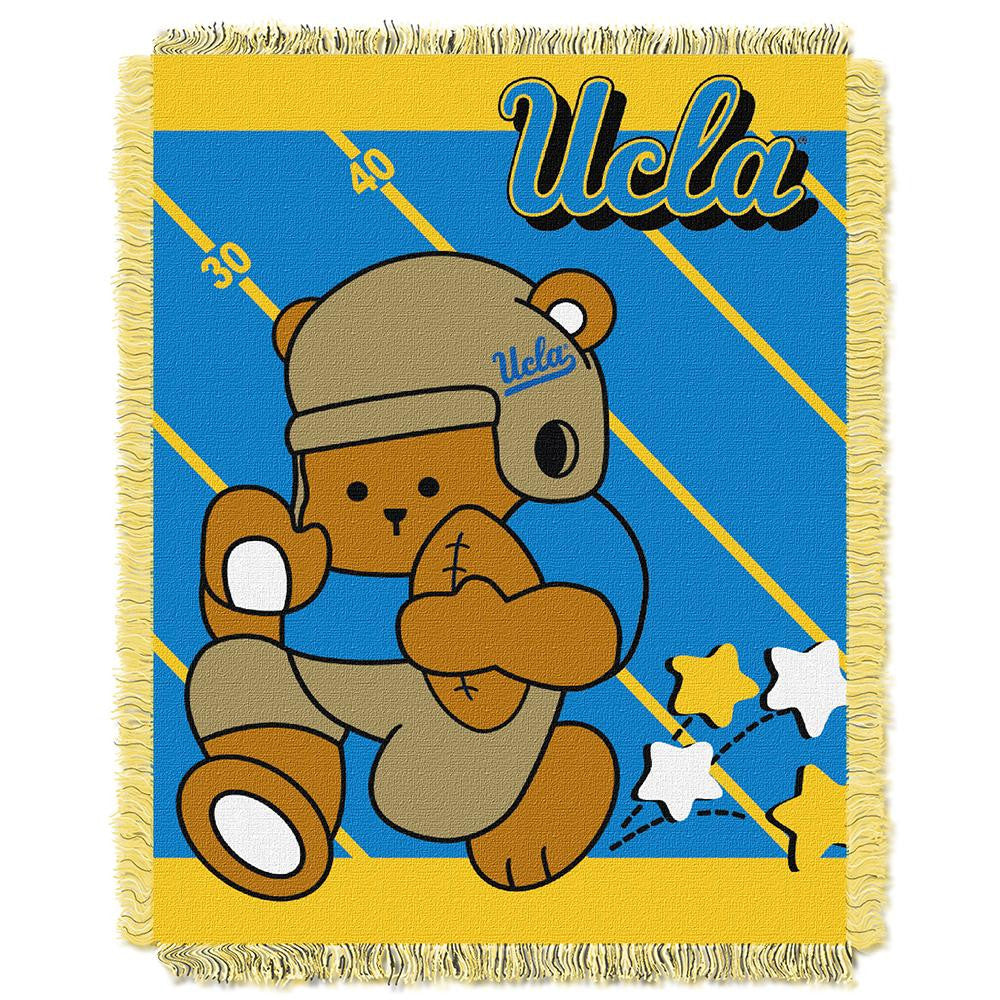 Ucla Bruins Ncaa Triple Woven Jacquard Throw (fullback Baby Series) (36"x48")