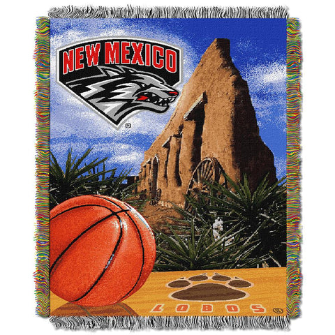 New Mexico State Aggies Ncaa Woven Tapestry Throw (home Field Advantage) (48"x60")