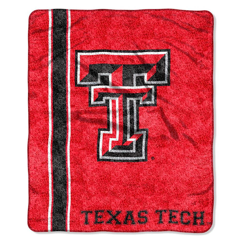 Texas Tech Red Raiders Ncaa Sherpa Throw (jersey Series) (50in X 60in)