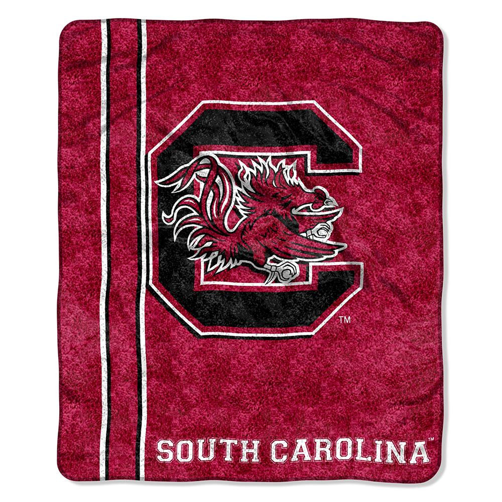 South Carolina Gamecocks Ncaa Sherpa Throw (jersey Series) (50in X 60in)