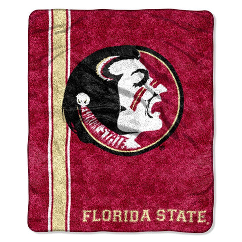 Florida State Seminoles Ncaa Sherpa Throw (jersey Series) (50in X 60in)