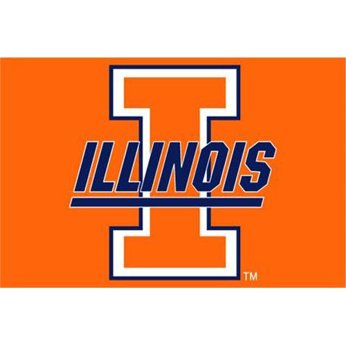 Illinois Fighting Illini Ncaa Tufted Rug (30"x20")