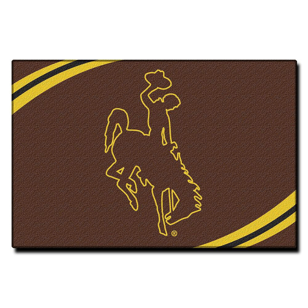 Wyoming Cowboys Ncaa Tufted Rug (30"x20")