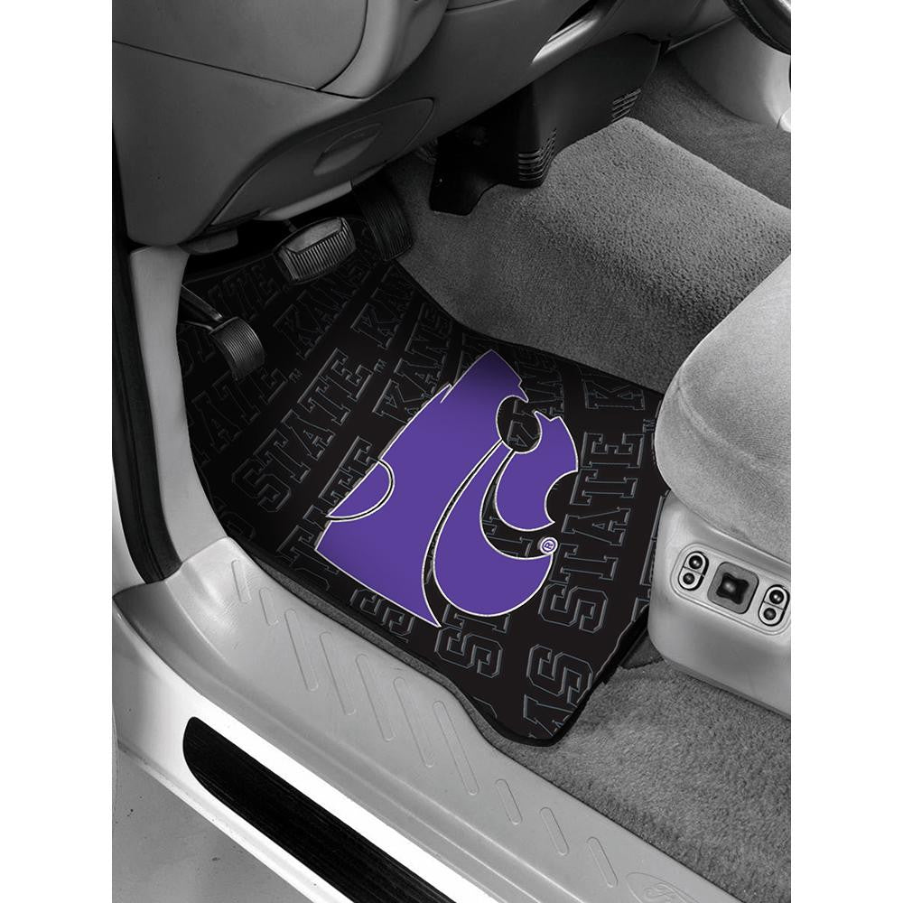 Kansas State Wildcats Ncaa Car Front Floor Mats (2 Front) (17"x25")