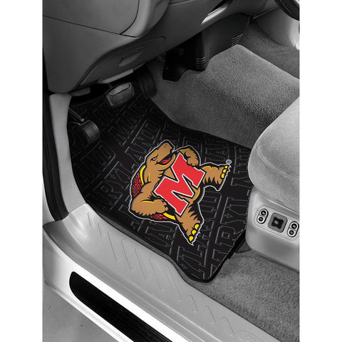 Maryland Terps Ncaa Car Front Floor Mats (2 Front) (17"x25")