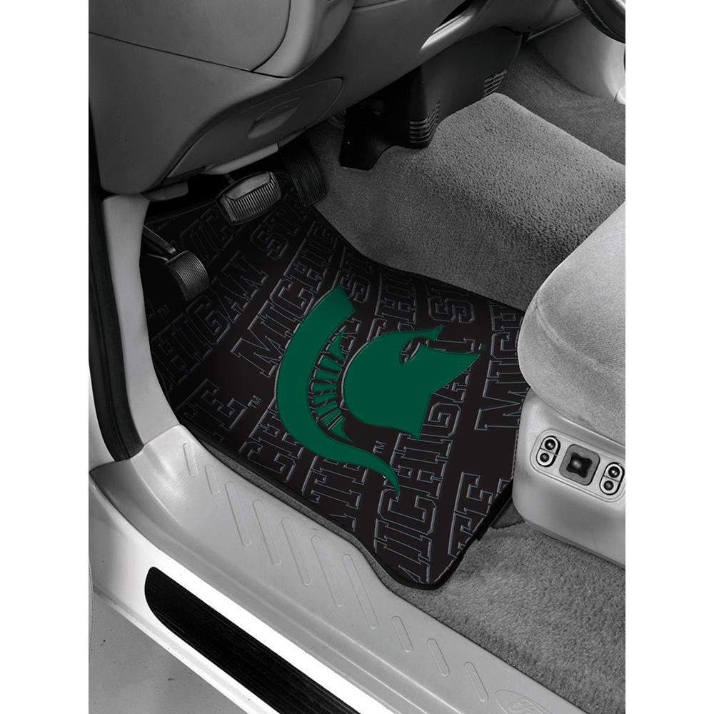 Michigan State Spartans Ncaa Car Front Floor Mats (2 Front) (17"x25")